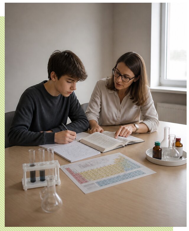 Профессиональная подготовка школьников к ДВИ по химии в Людинове